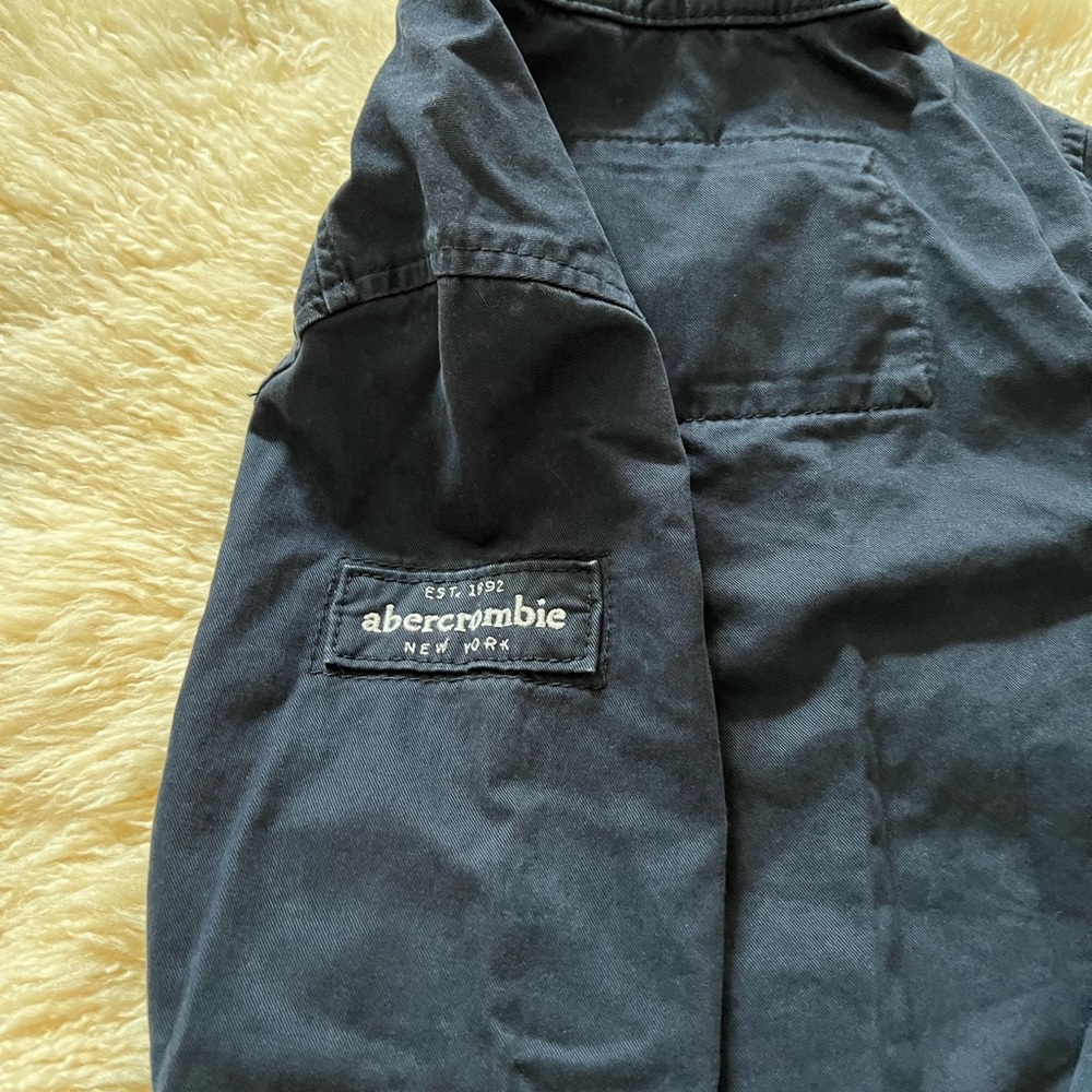 Abercrombie Kids Full Zip Navy Blue Jacket. Size XL. - Picture 6 of 8